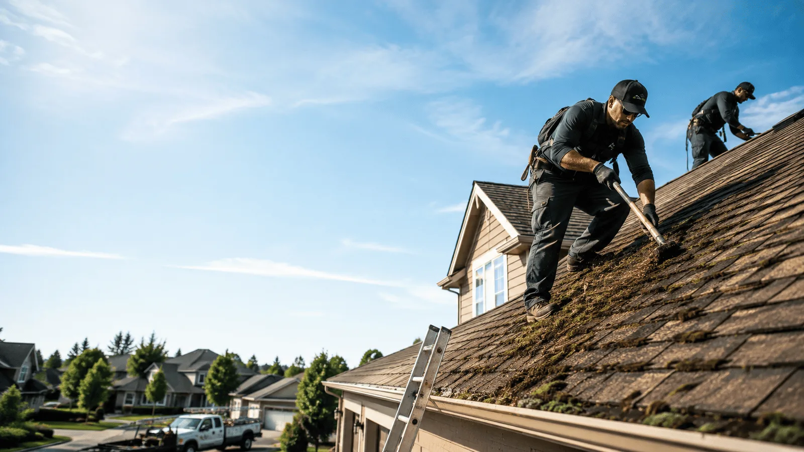 Roof Moss Removal in Genoa City, WI near me